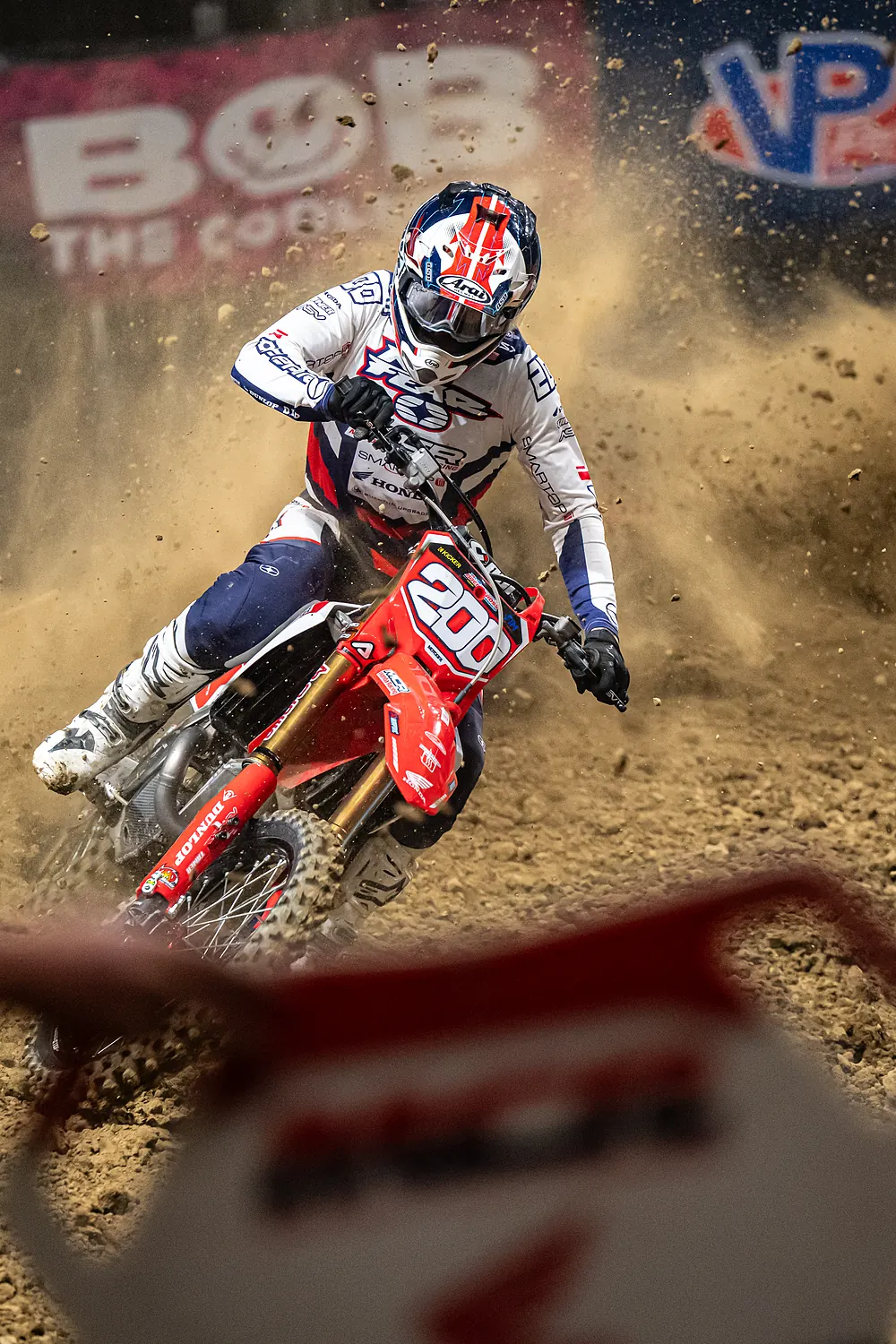 Ryan Breece roosts out of the corner
