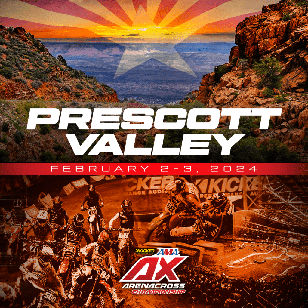 AMA Arenacross Action Returns to Prescott Valley, AZ in 2024