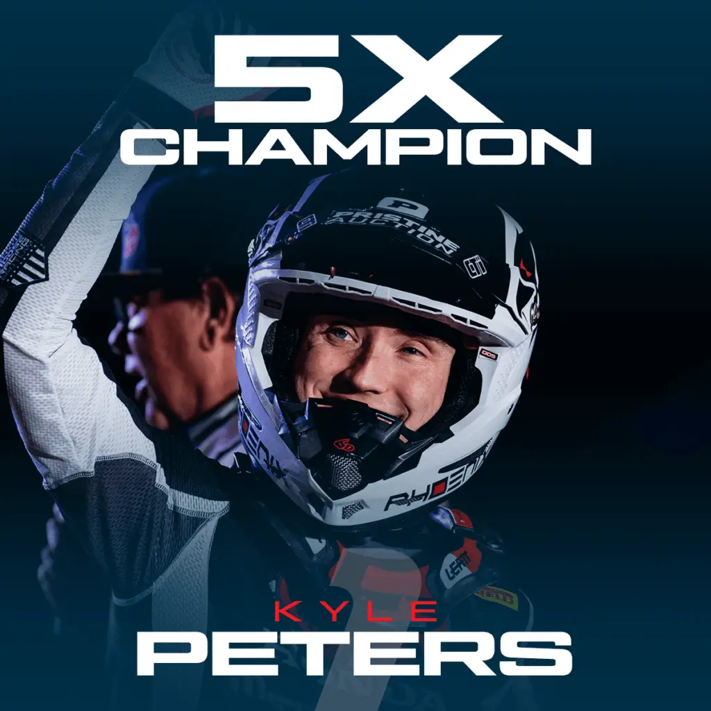 5x Champion - Kyle Peters